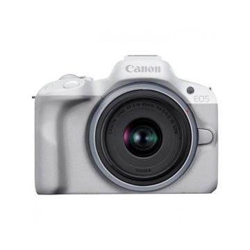 Canon EOS R50 White + RF-S 18-45 IS STM