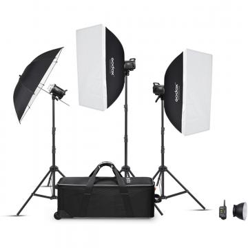 Godox MS300V-D Trio Studio Flash Kit