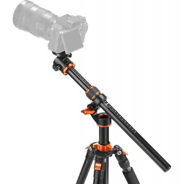 K&F ConceptTripod 230mm Aluminium w/ Tiltable Arm